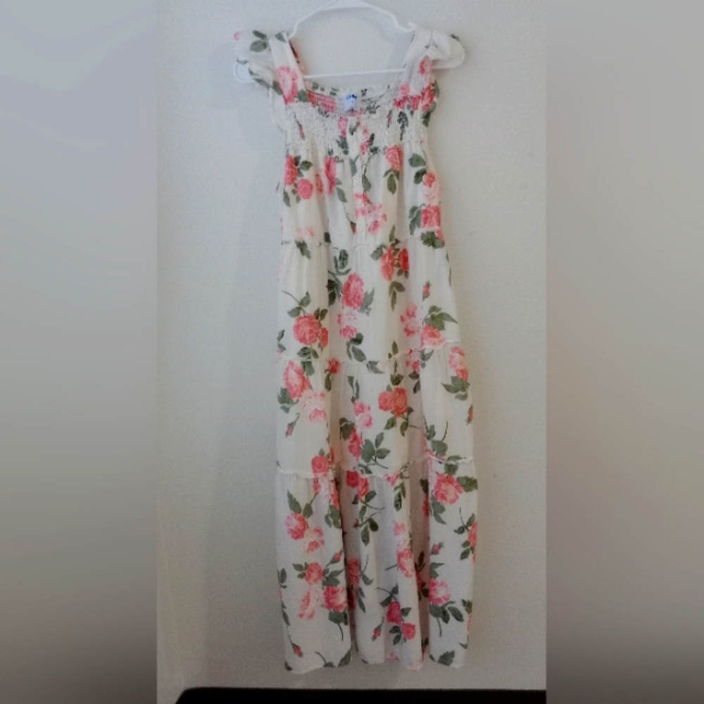 Old Navy floral maxi dress